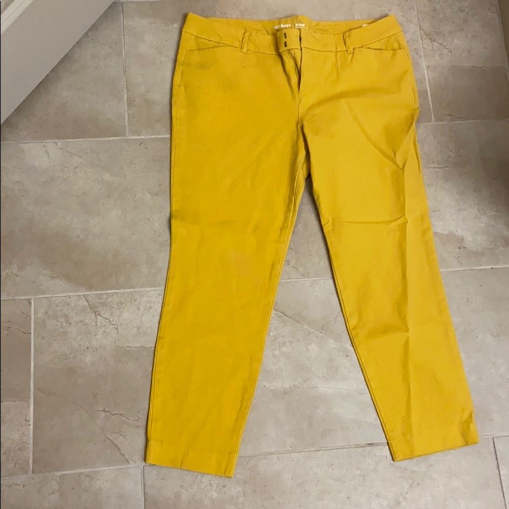 Mustard Pixie Pants